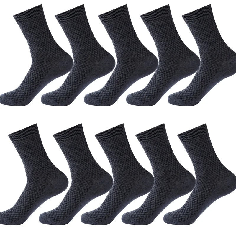Natural Bamboo Socks - Mens 5 pack