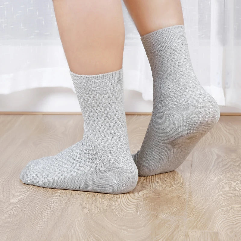 Natural Bamboo Socks - Mens 5 pack