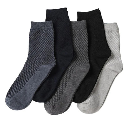 Natural Bamboo Socks - Mens 5 pack