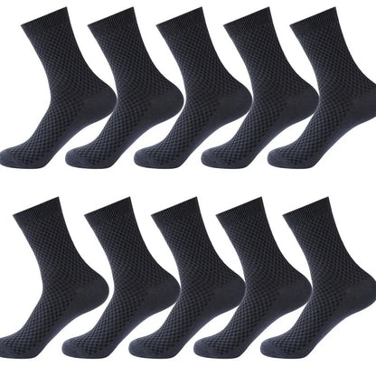 Natural Bamboo Socks - Mens 5 pack